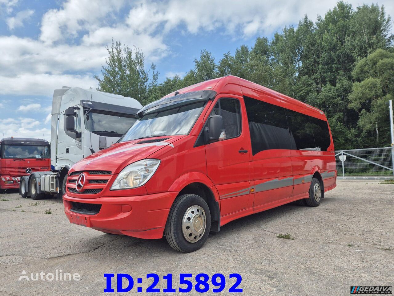 reisi mikrobuss Mercedes-Benz Sprinter 518 - VIP- Prostyle 17-seater