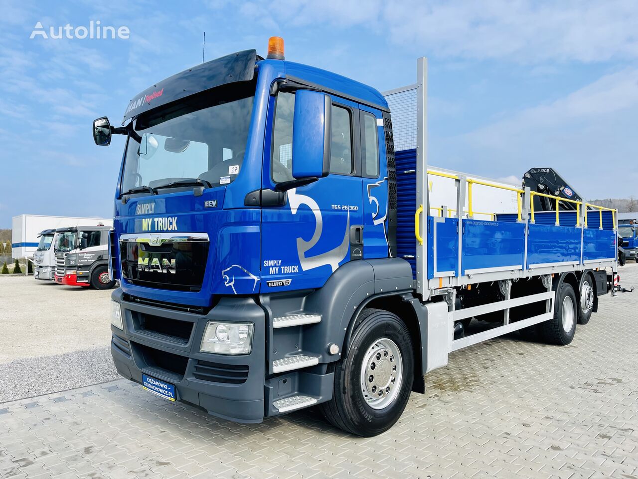 бортовой грузовик MAN TGS TGX 26.360