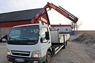 бортовой грузовик Mitsubishi Fuso CANTER *crane HMF 340 K3 *MANUAL *PLATFORM 6m *FULL STEEL *VIDEO