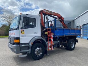 kallur Mercedes-Benz Atego 1823 / 3 SIDE TIPPER+CRANE / BIG AXLE / FULL STEEL / PALFI