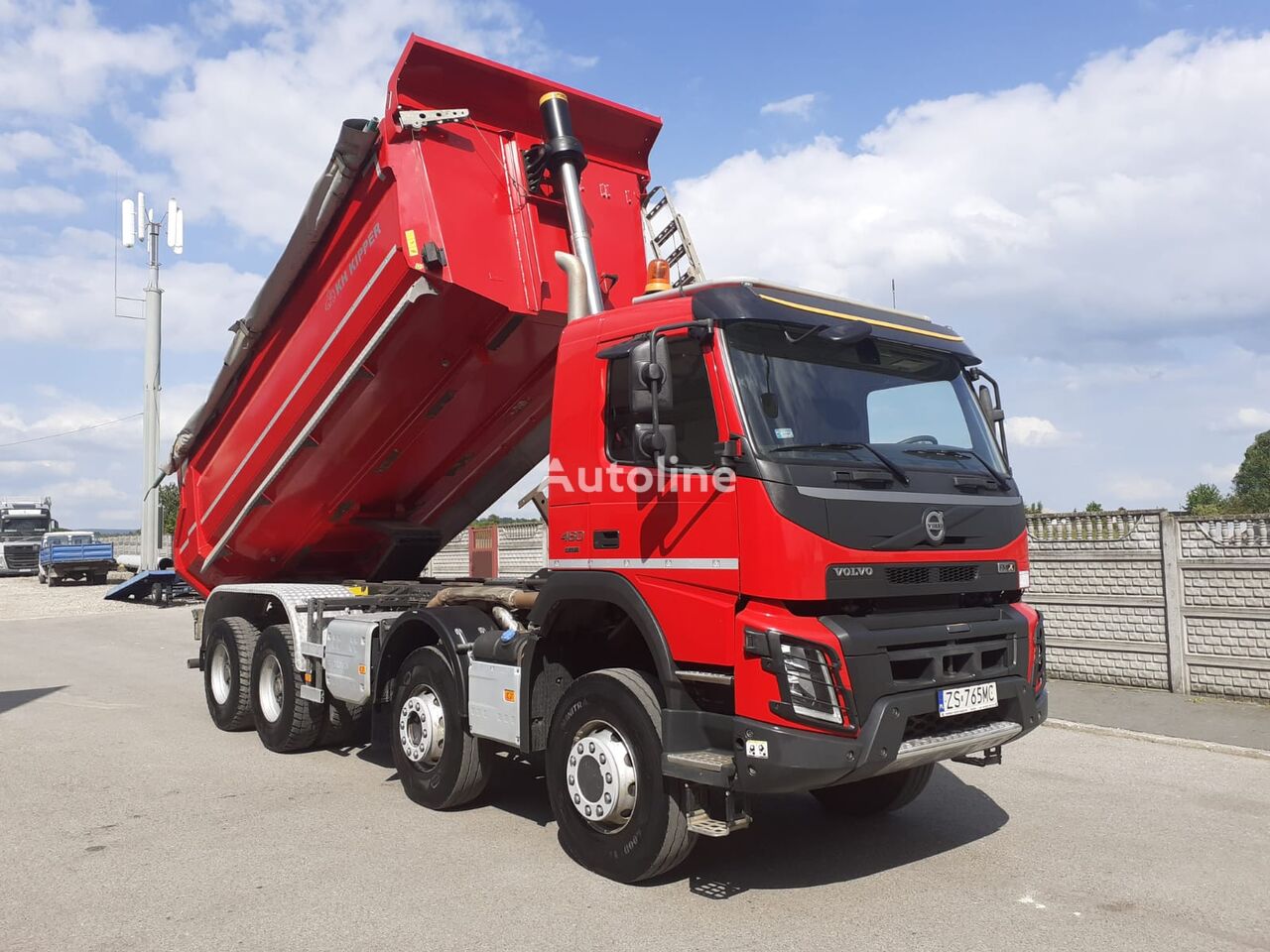 KB Auto Eesti OÜ - Volvo FMX 460 8x4, hooklift YEAR 2012 👇 www.kbauto.eu