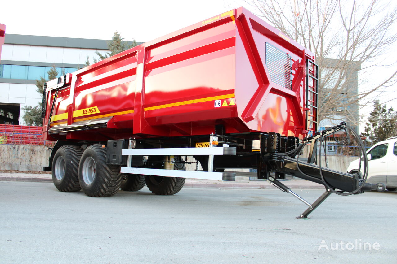 uus kallurhaagis MS-650 TIPPER TRAILER