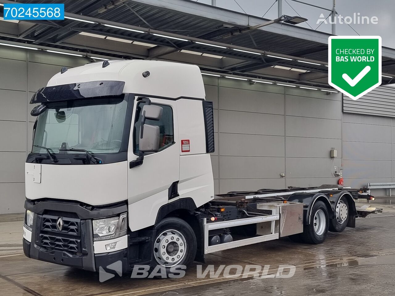 контейнеровоз Renault T 460 6X2 Liftachse BDF Euro 6