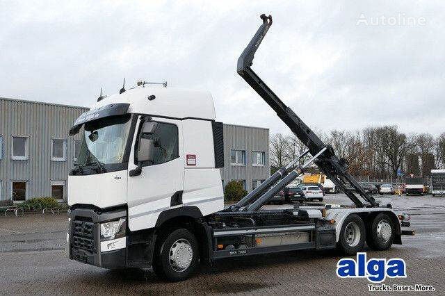 крюковой мультилифт Renault T 430 Confort 6x2, Meiller RS 21.67,Standheizung