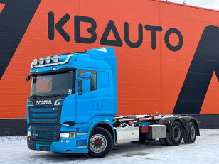 крюковой мультилифт Scania R 520 6x2*4 MULTILIFT 20 ton / L=5600 mm / RETARDER