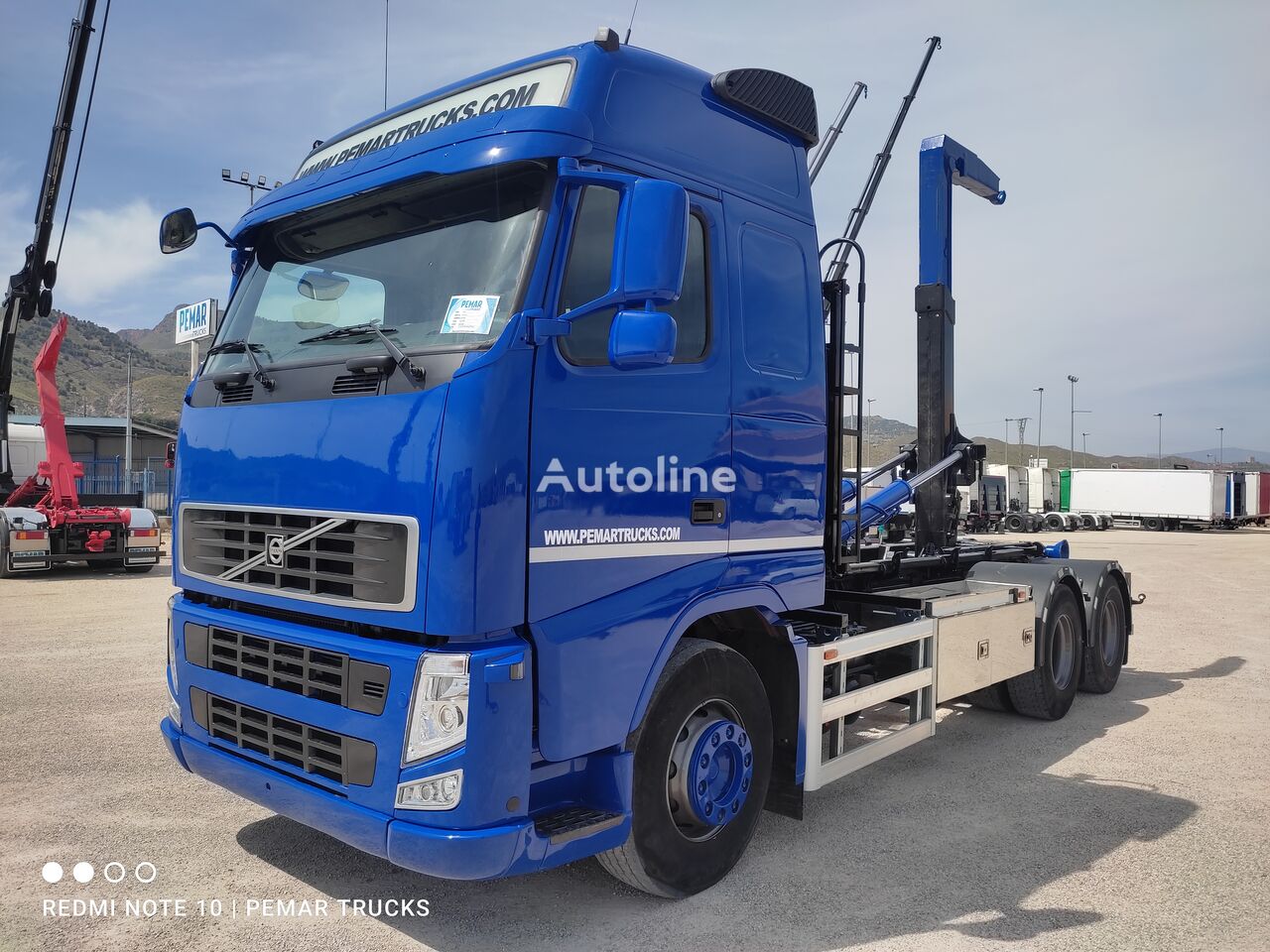 крюковой мультилифт Volvo FH 480 6X2 GANCHO MULTILIFT