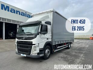 külgkardinaga veok Volvo FM11 450 EURO6 4X2 CORTINAS 2015