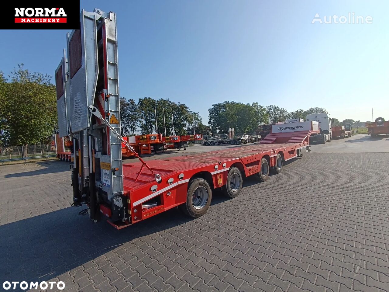 uus madal platform poolhaagis Scorpion Trailer HKM4