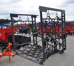 uus aeraator Metal-Technik Wiesenegge /Włóka łąkowo – polowa 8m / 4 rzęy / Grada para prade