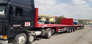 uus parda- poolhaagis GURLESENYIL 4 axles flatbed semi trailer