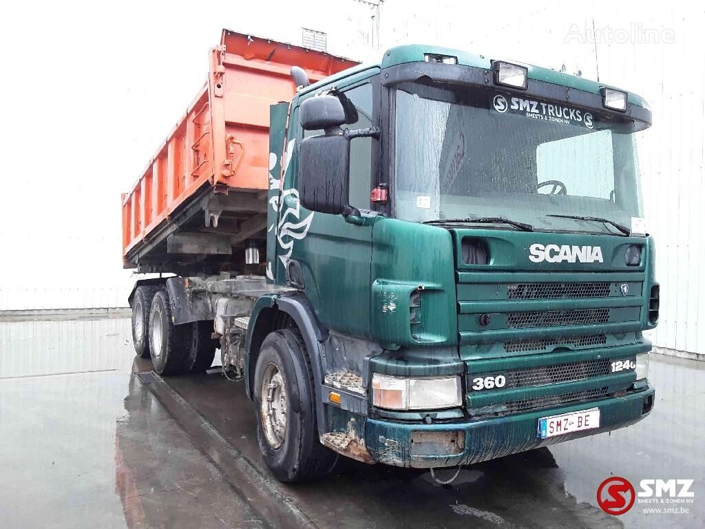 самосвал Scania 124 360 manual pump