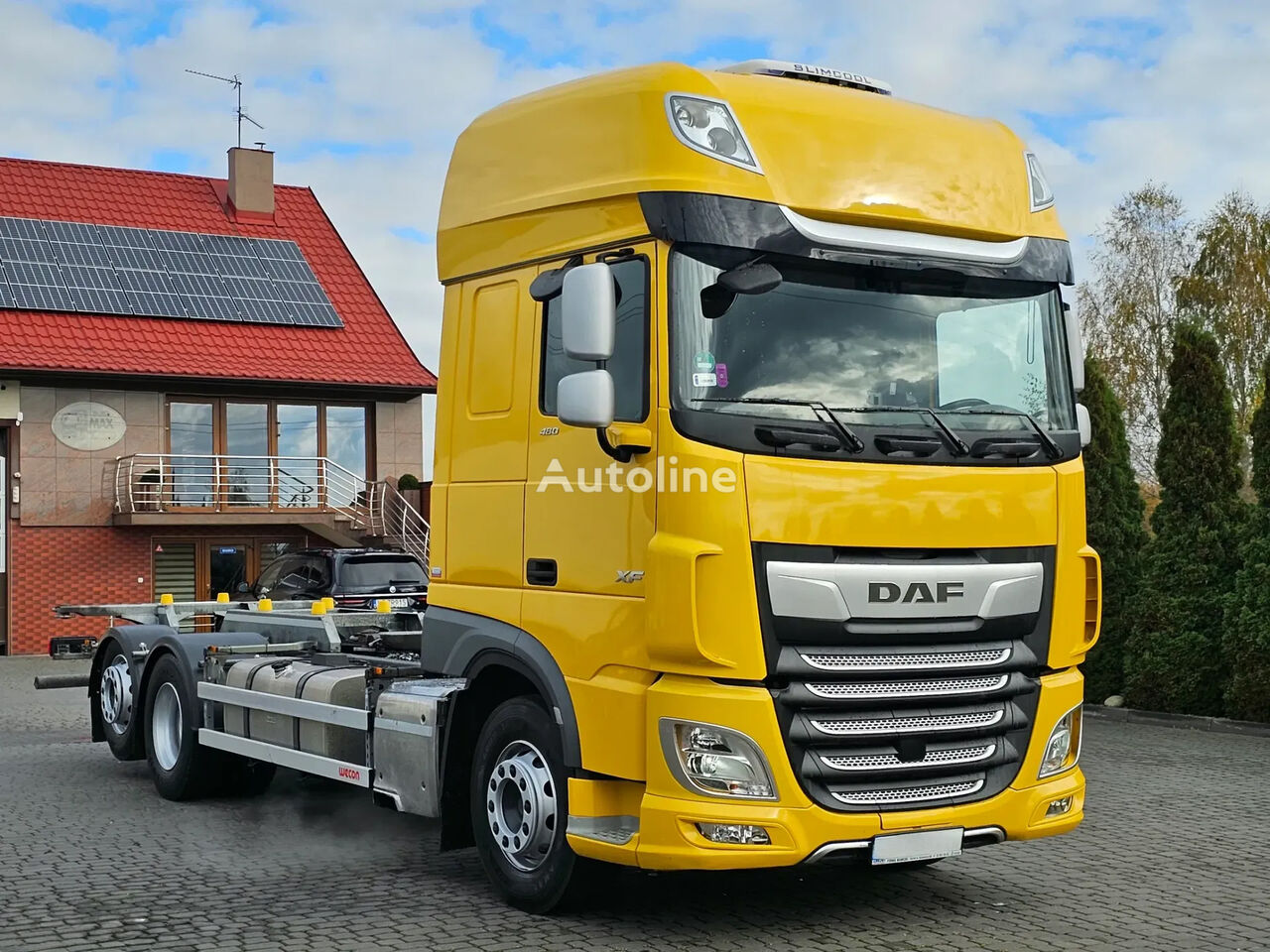 šassii veoauto DAF XF 480FT