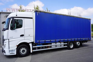 tent veoauto Mercedes-Benz Actros 2545 6×2 E6 / Curtainsider 21 europallets / Tail lift 1,5