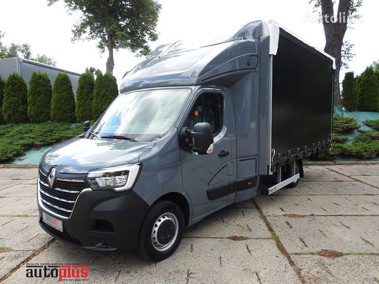 tent veoauto Renault MASTER NOWY PLANDEKA 10 PALET WEBASTO KLIMATYZACJA TEMPOMAT LEDY