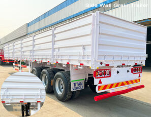 uus teravilja vedu poolhaagis TITAN 3 Axle Side Wall Grain Trailer for Sale in Zambia