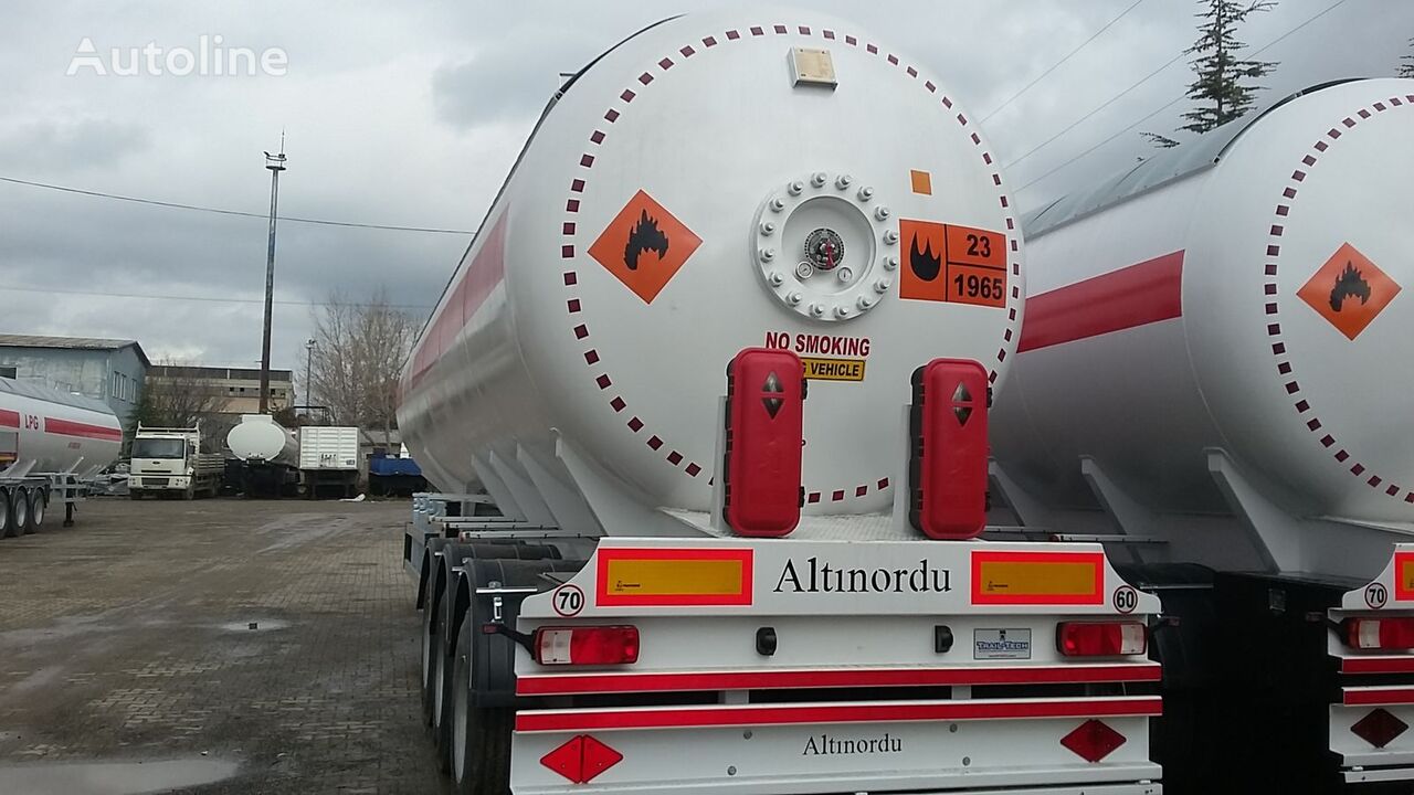 uus gaasitsistern Altinordu  3 AXLE  60M3 12 TYERS LPG ROAD TANKER