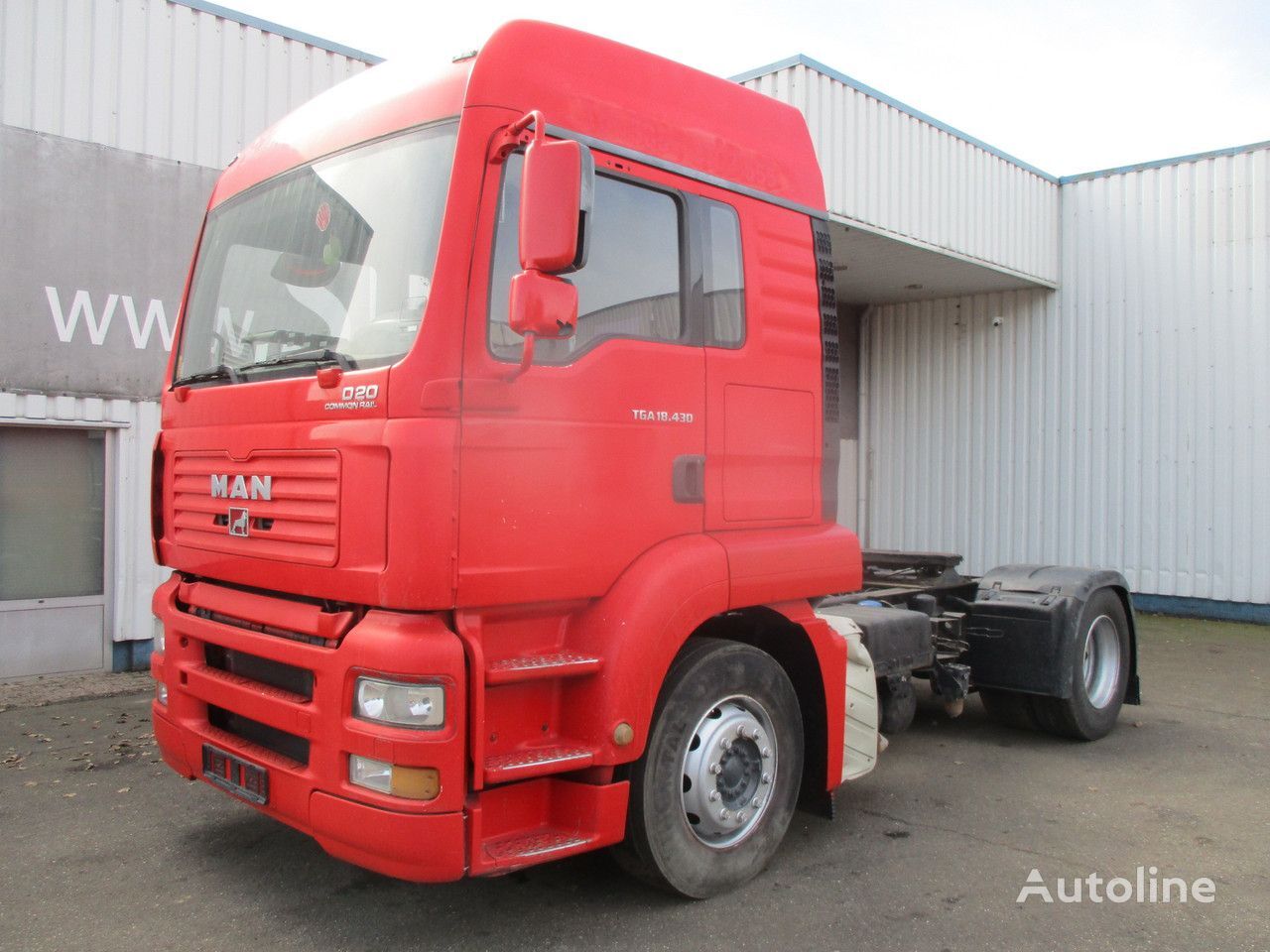 тягач MAN TGA 18.430 , Manual , Airco