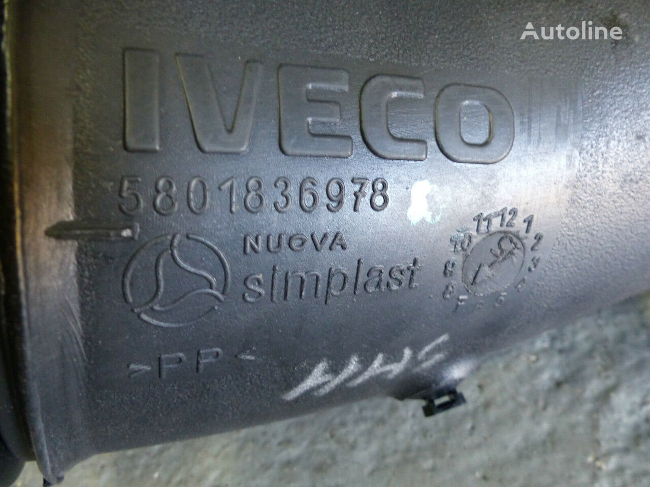 ahjulõõrid IVECO Saugleitung 5801836978 tüübi jaoks veoauto IVECO Eurocargo