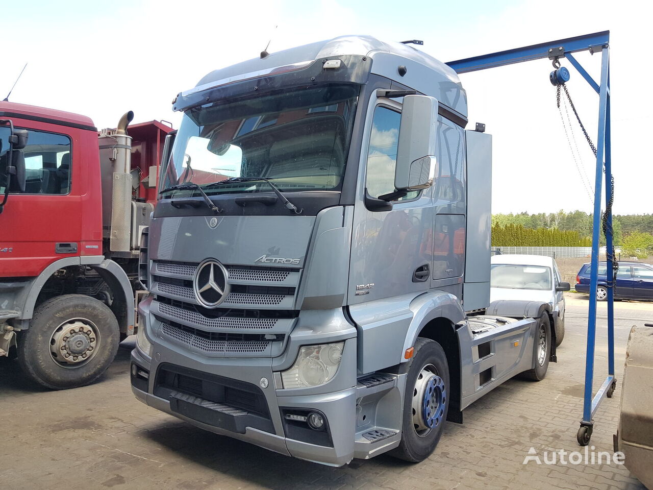 kabiin tüübi jaoks sadulveoki Mercedes-Benz Actros MP4
