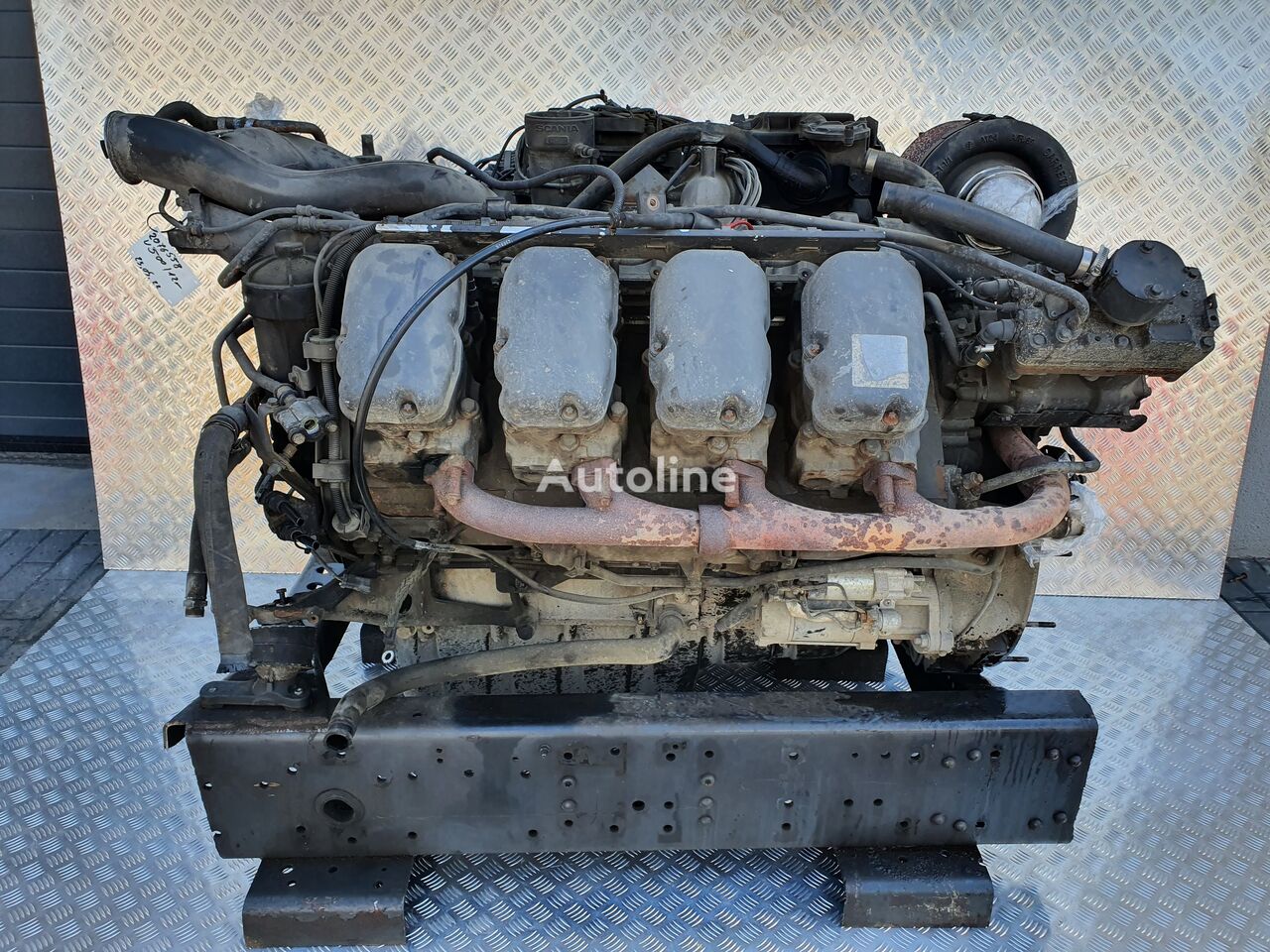 mootor Scania R 500 V8 EURO 6 DC1619 tüübi jaoks sadulveoki Scania R 500 V8