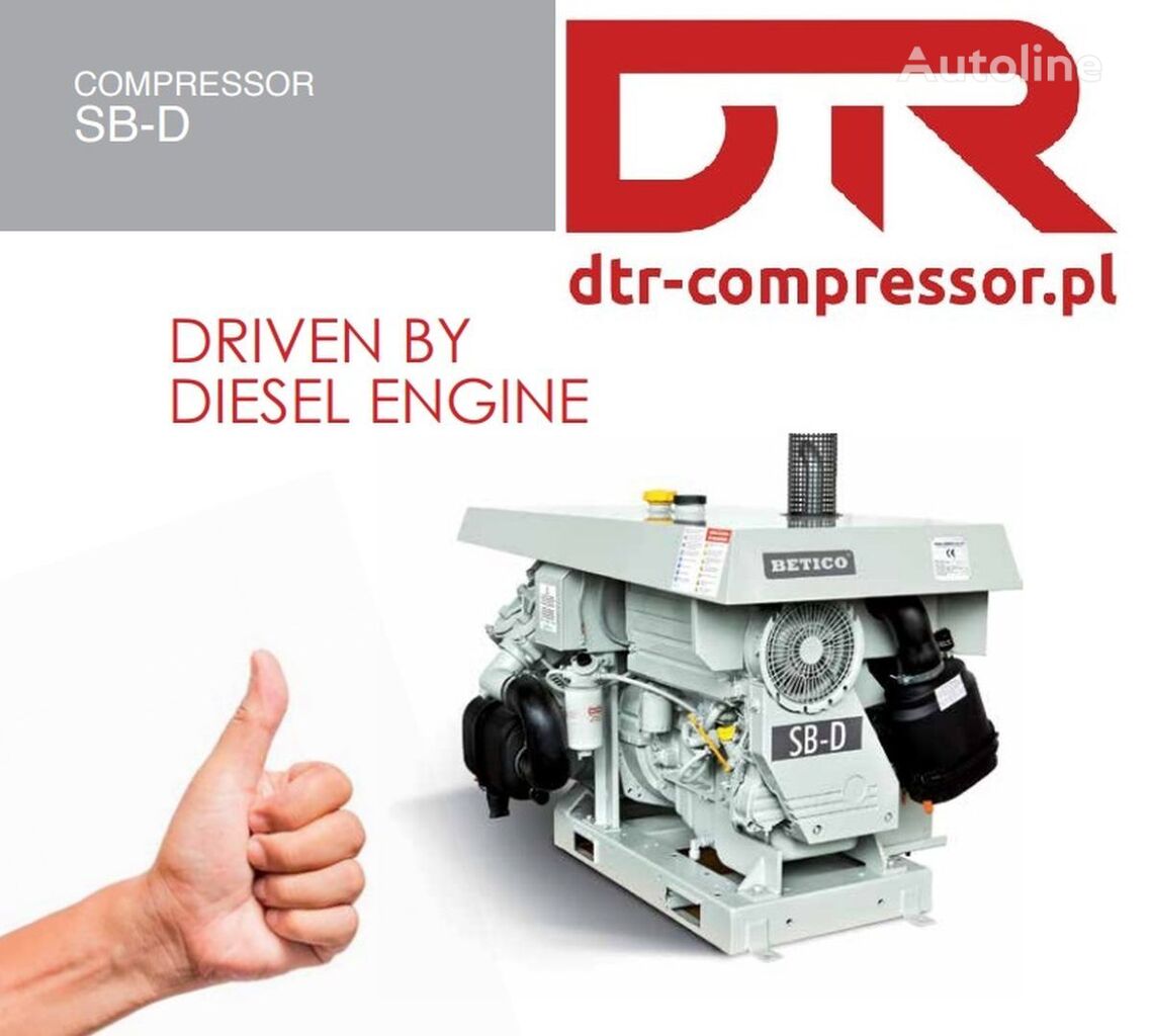 pneumokompressor AGREGAT SPALINOWY BETICO SB-D NOWY WYDMUCHU DEUTZ 009 tüübi jaoks tsisterni Betico kompressor