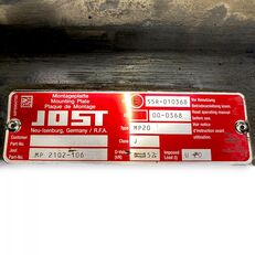 sadul Jost TGX 18.460 (01.07-) MP4102-106 tüübi jaoks sadulveoki MAN TGX 18.460 (01.07-)