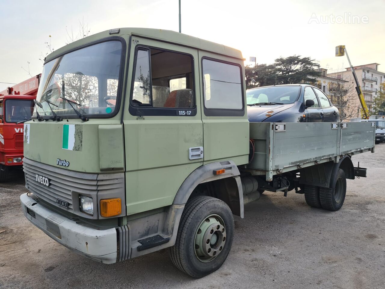 sõjaväe veoauto FIAT 115.17