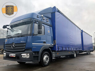 tent veoauto MERCEDES-BENZ ATEGO 1224, НОВАЯ МОДЕЛЬ, АВТОПОЕЗД 120 М3 + tent haagis
